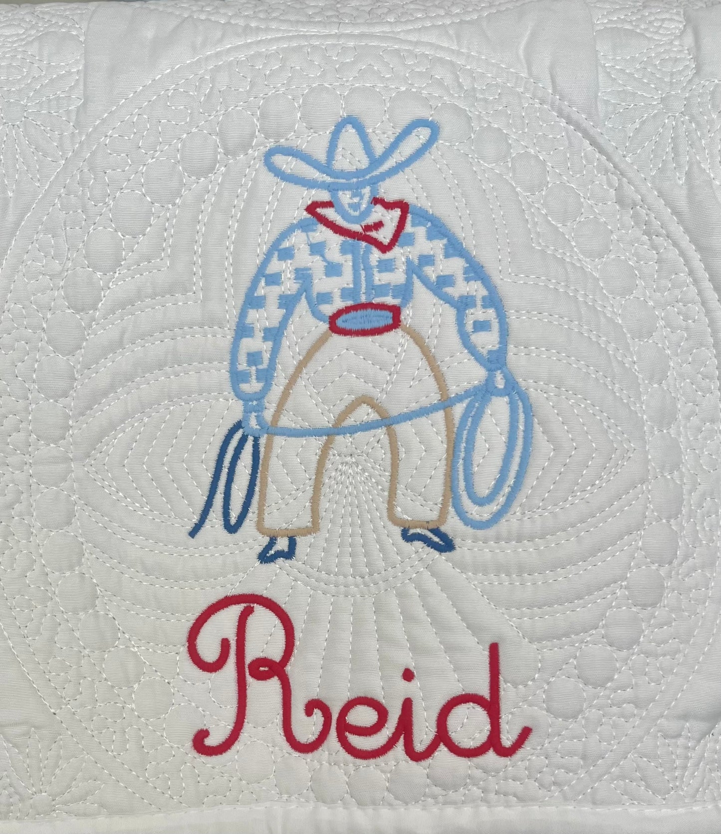 Embroidered Heirloom Baby Quilts