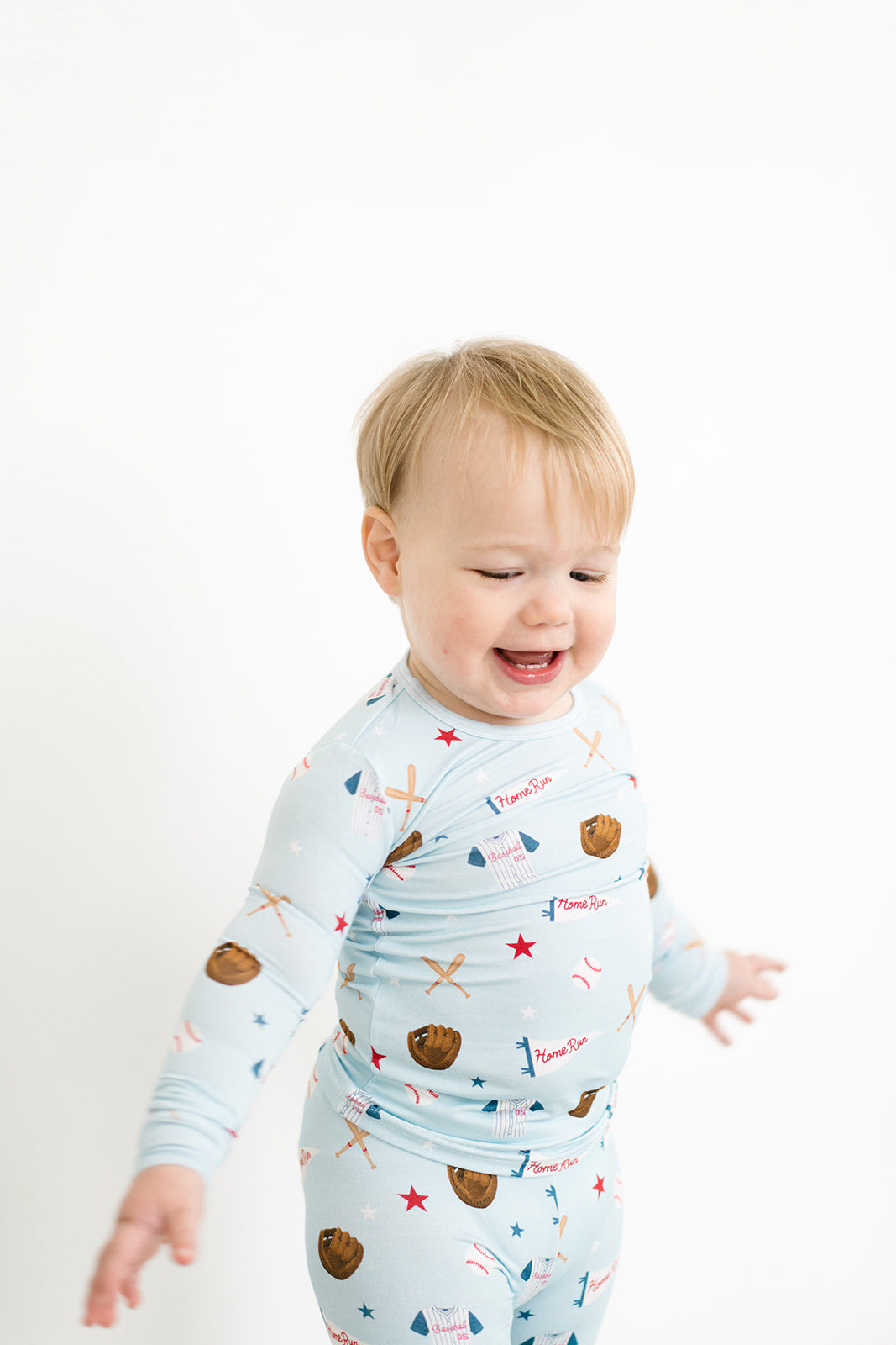 The Home Run Bamboo Two-Piece Pajama Set