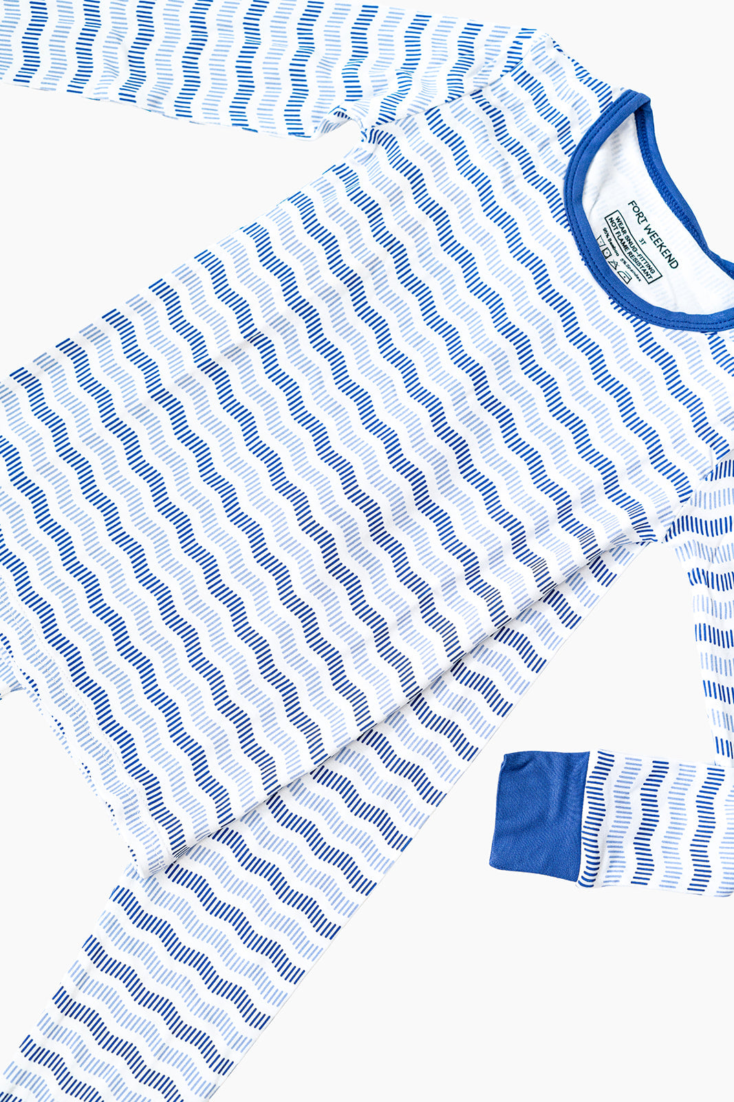 The Blue Wave Pajama Set