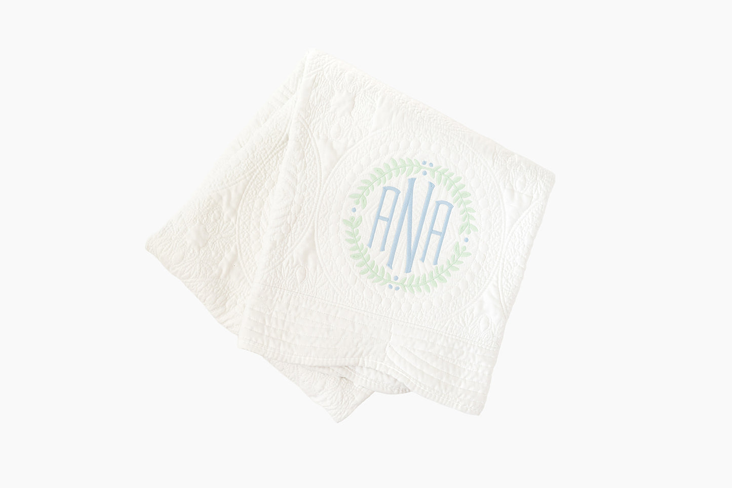 Embroidered Heirloom Baby Quilts