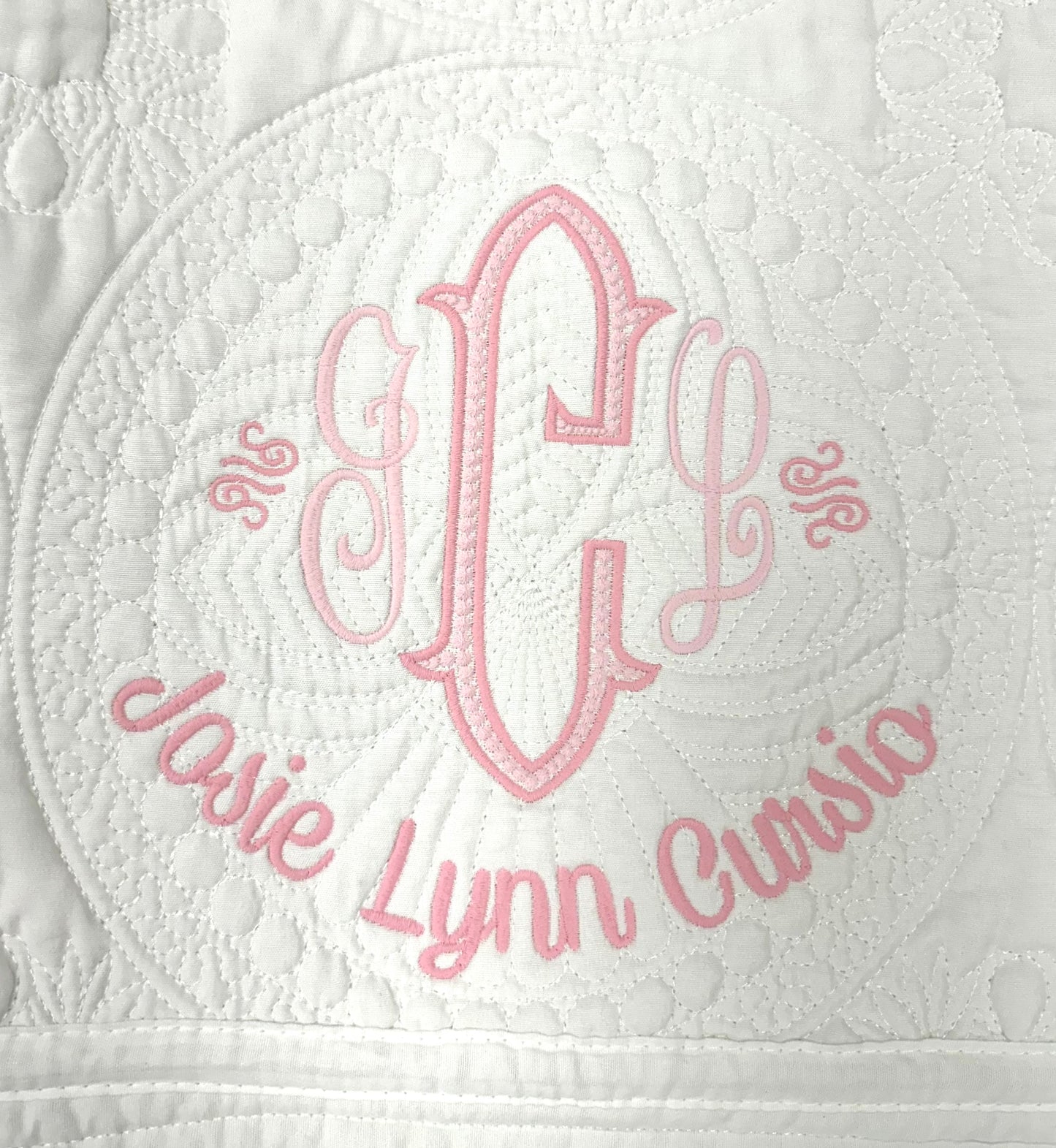 Embroidered Heirloom Baby Quilts