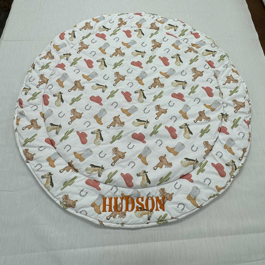 The Sample Sale: The Buckaroo Play Mat "Hudson"