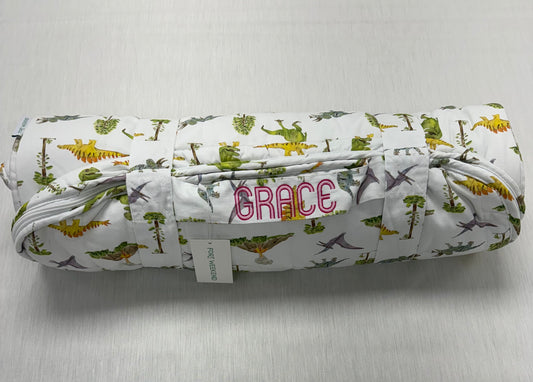 Sample Sale: The Dinosaur Sleeping Bag - "Grace"