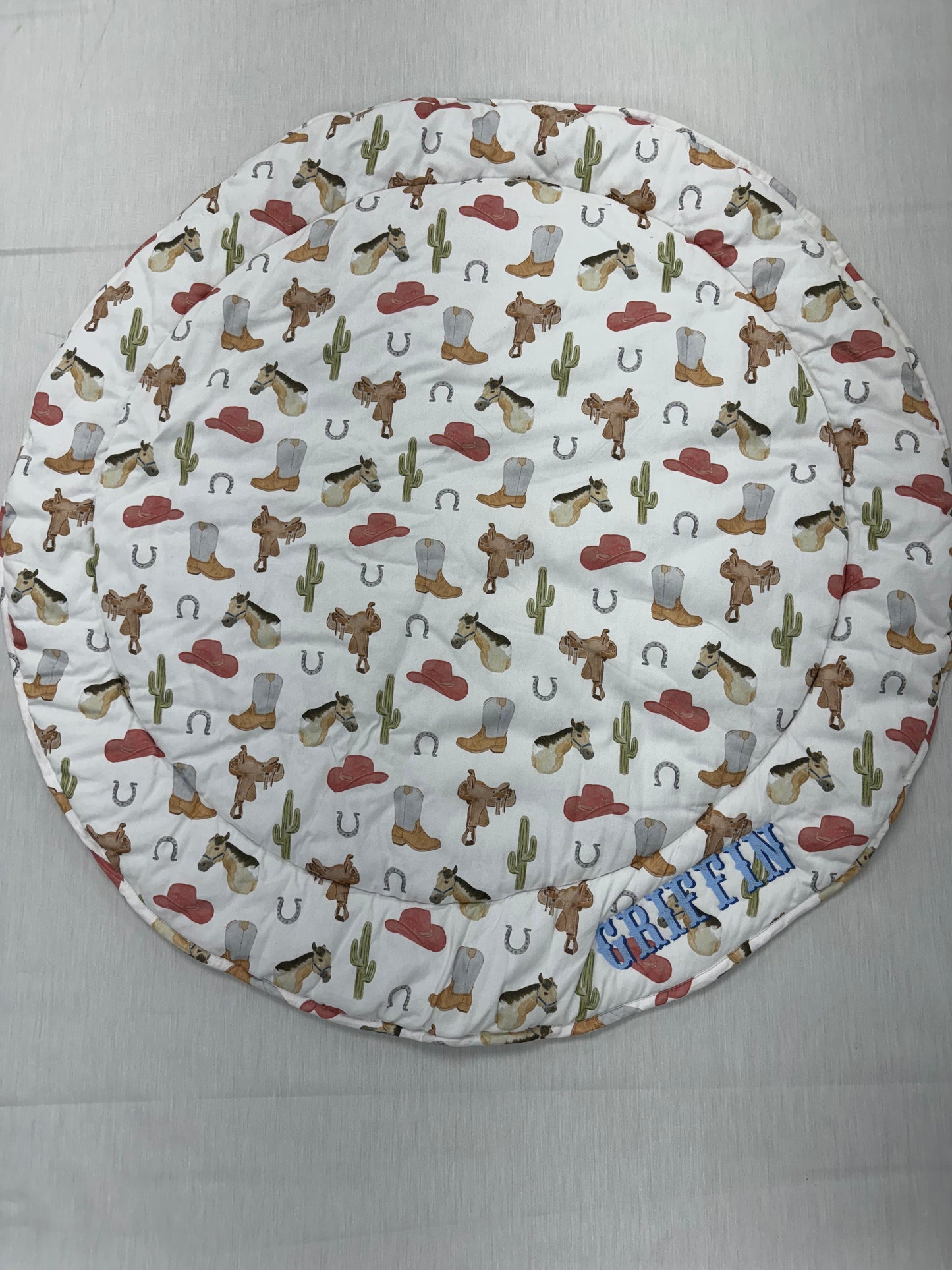 Sample Sale: The Buckaroo Play Mat "Griffin"