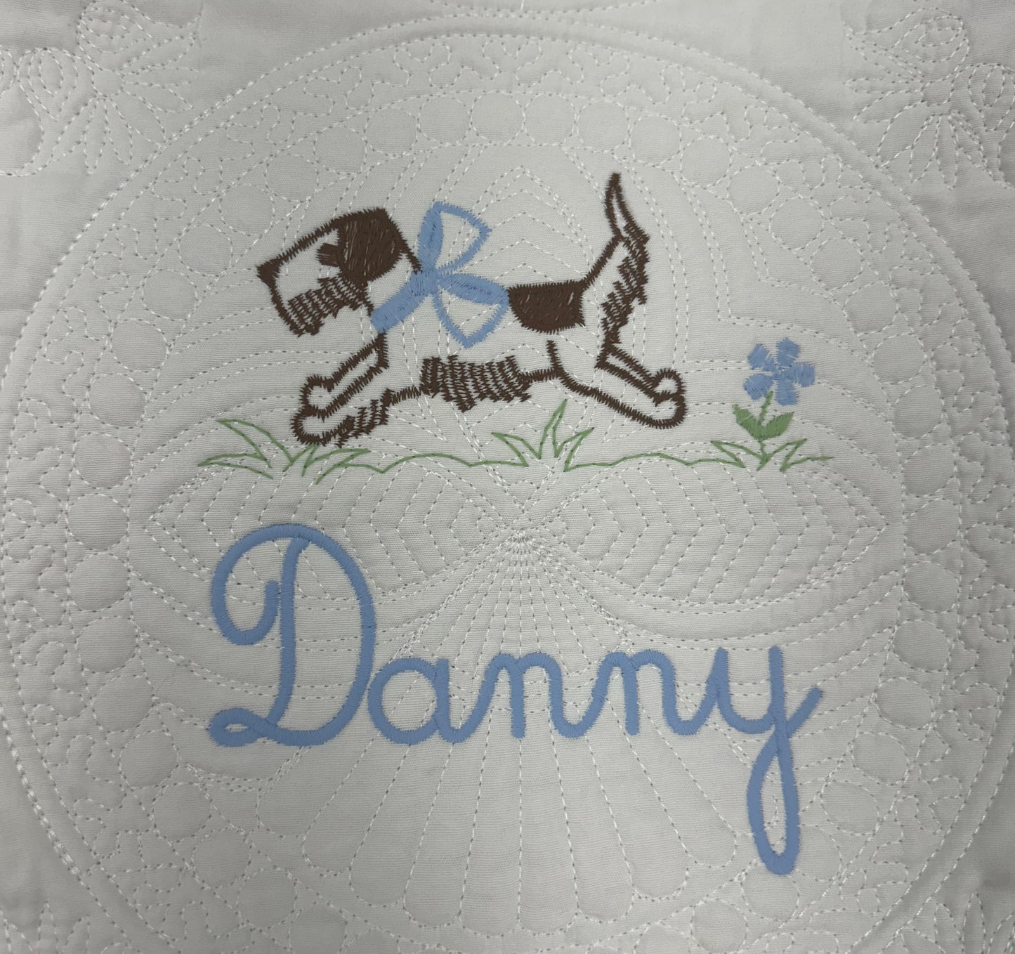 Embroidered Heirloom Baby Quilts