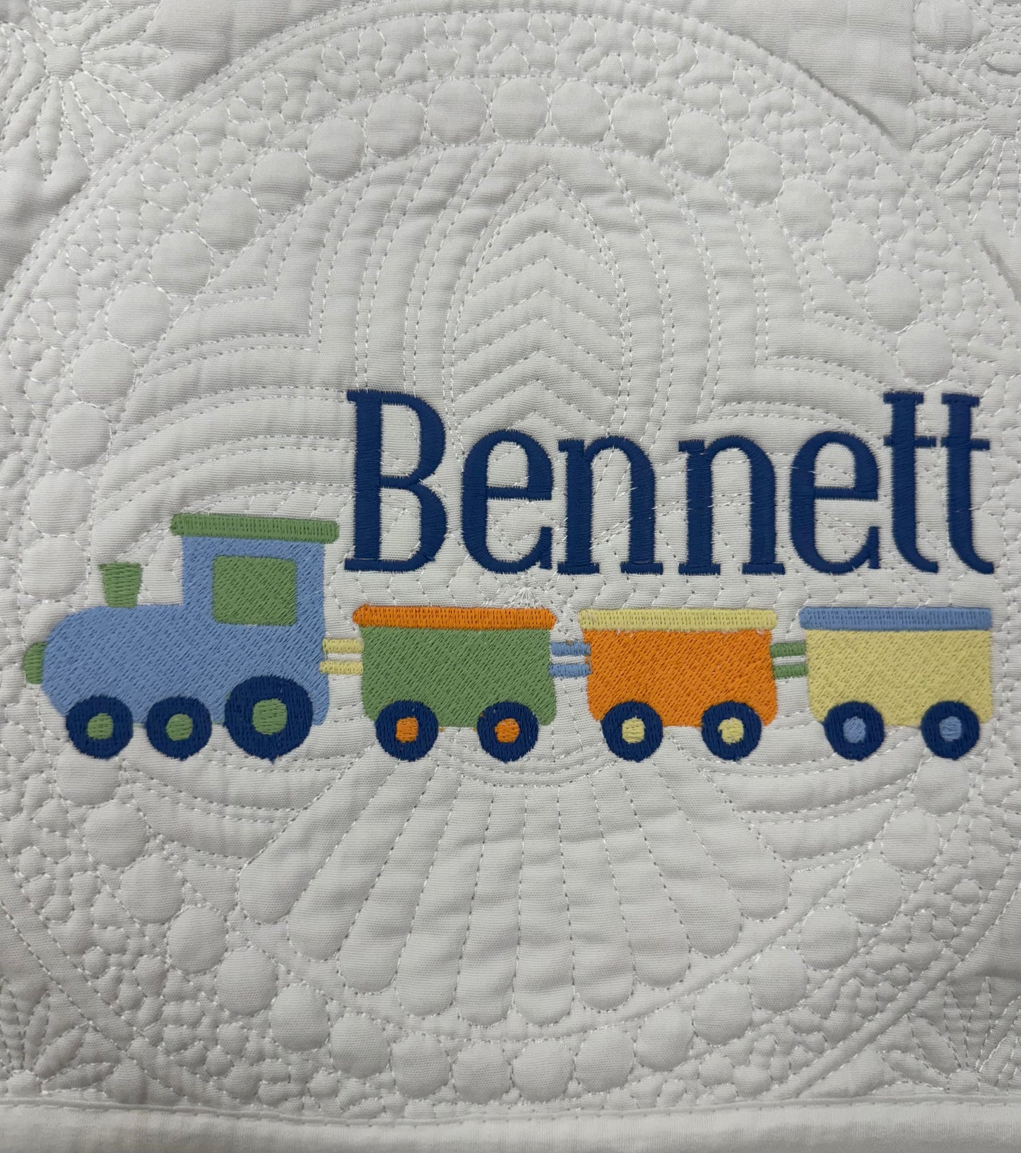 Embroidered Heirloom Baby Quilts
