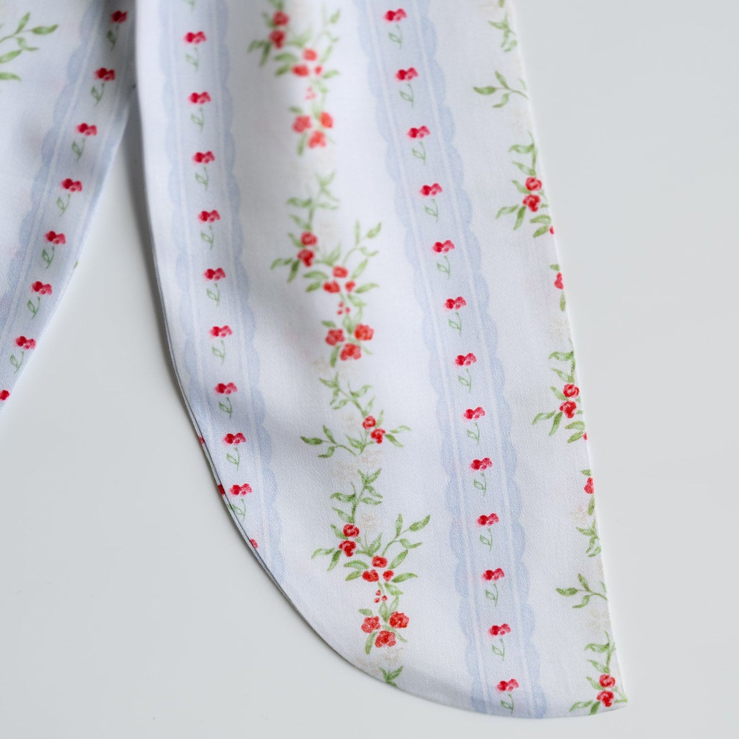 Floral Stripe Bow Topper