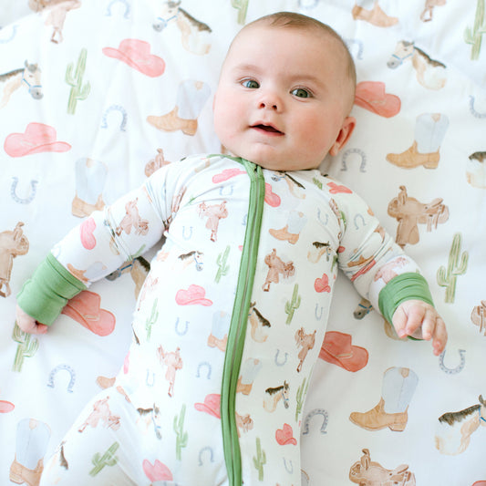 The Buckaroo Zipper Onesie