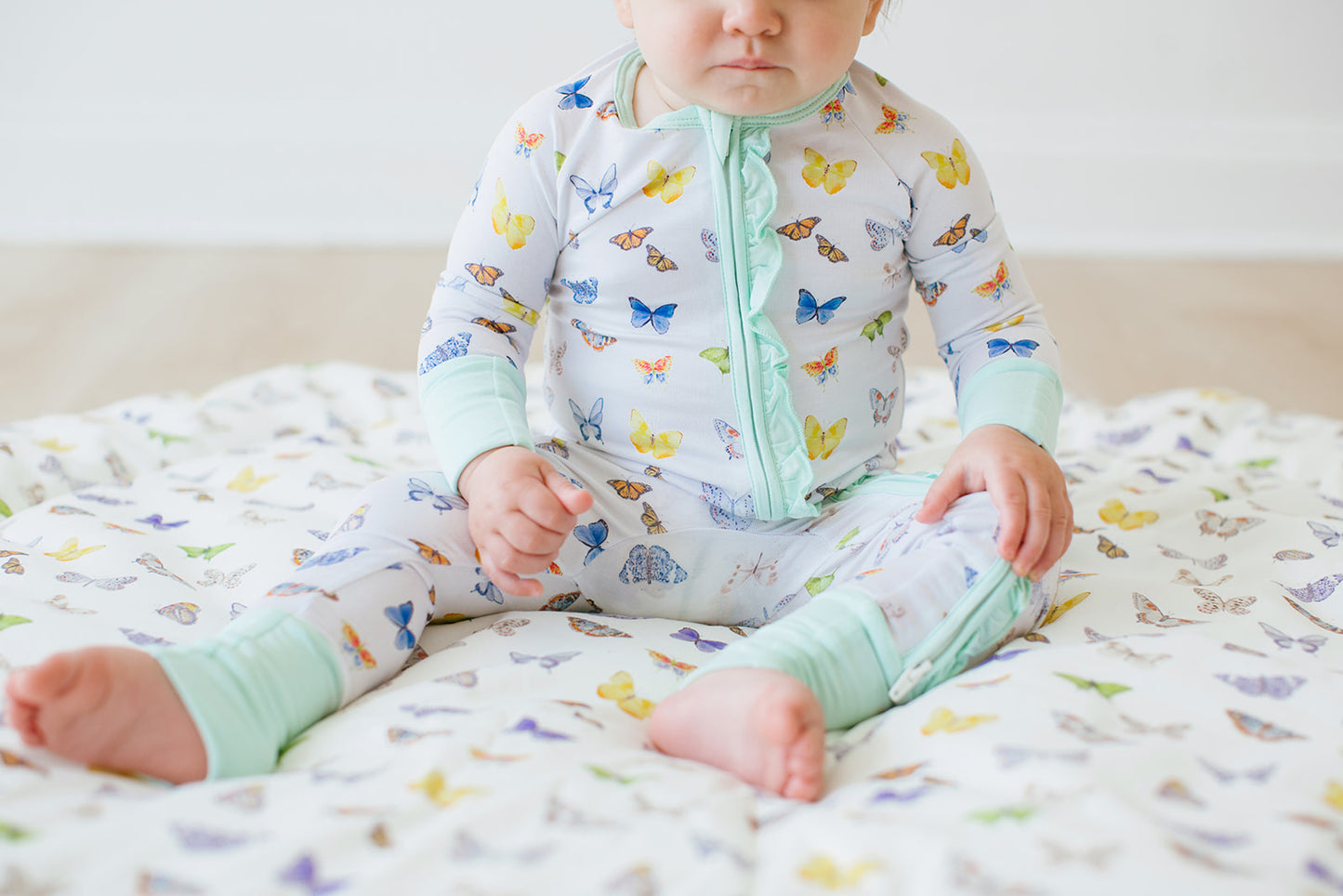 The Butterfly Zipper Onesie