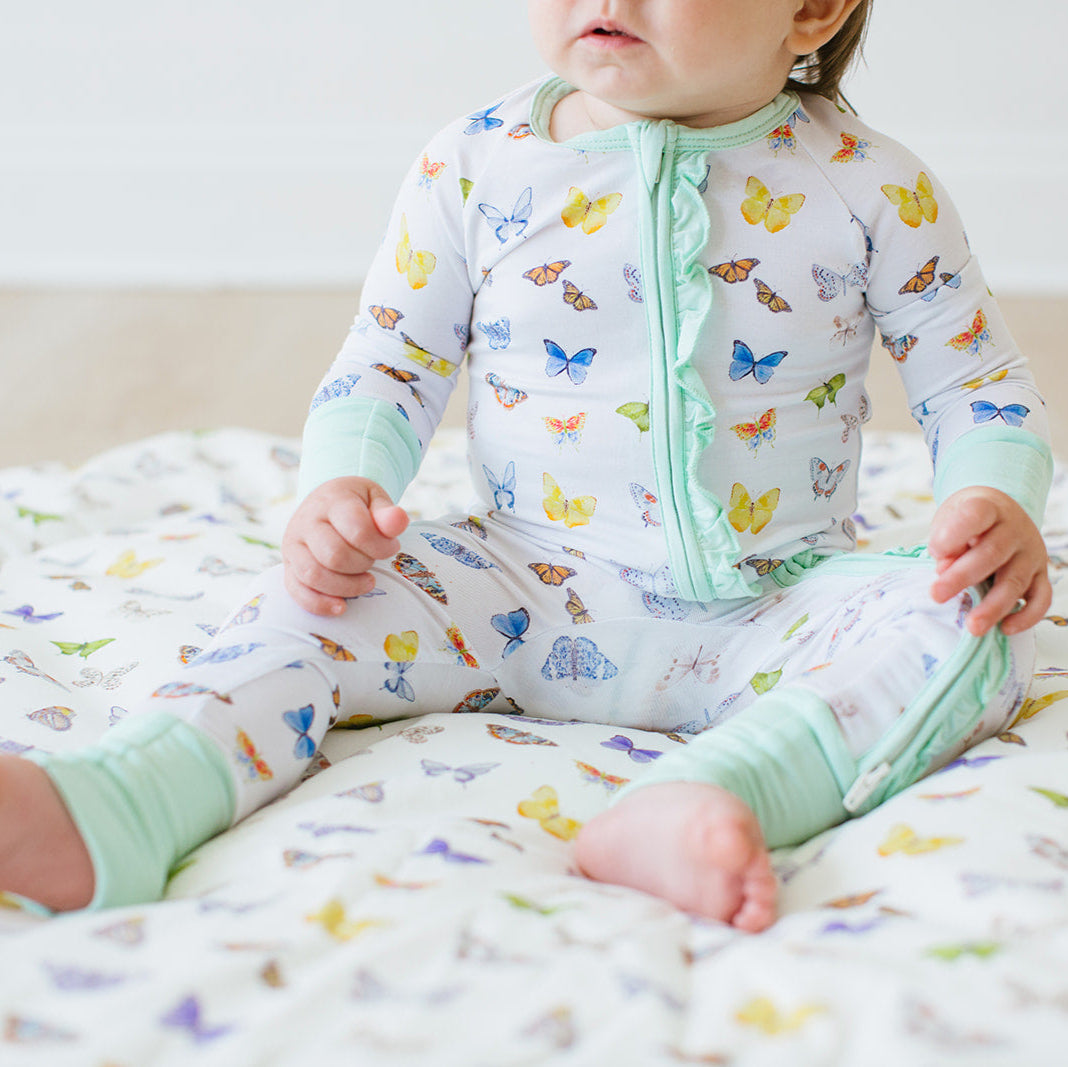 The Butterfly Zipper Onesie