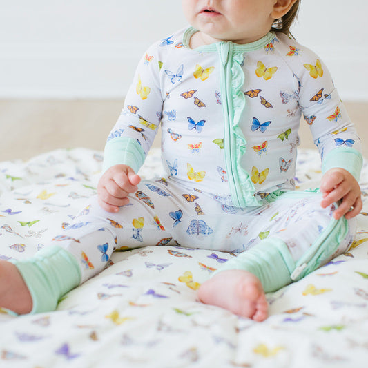 The Butterfly Zipper Onesie