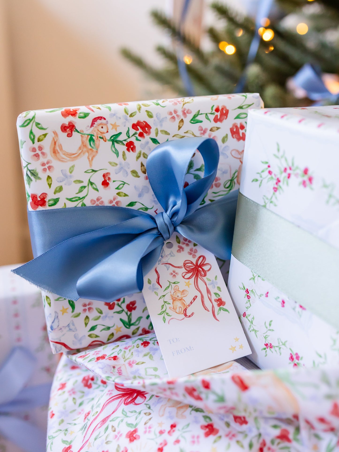 Woodland Christmas Gift Tags