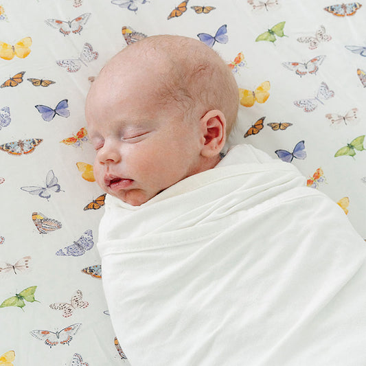 The Butterfly Crib Sheet