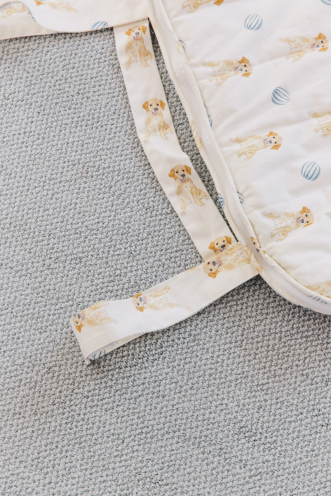 The Goldie in Blue Sleeping Bag