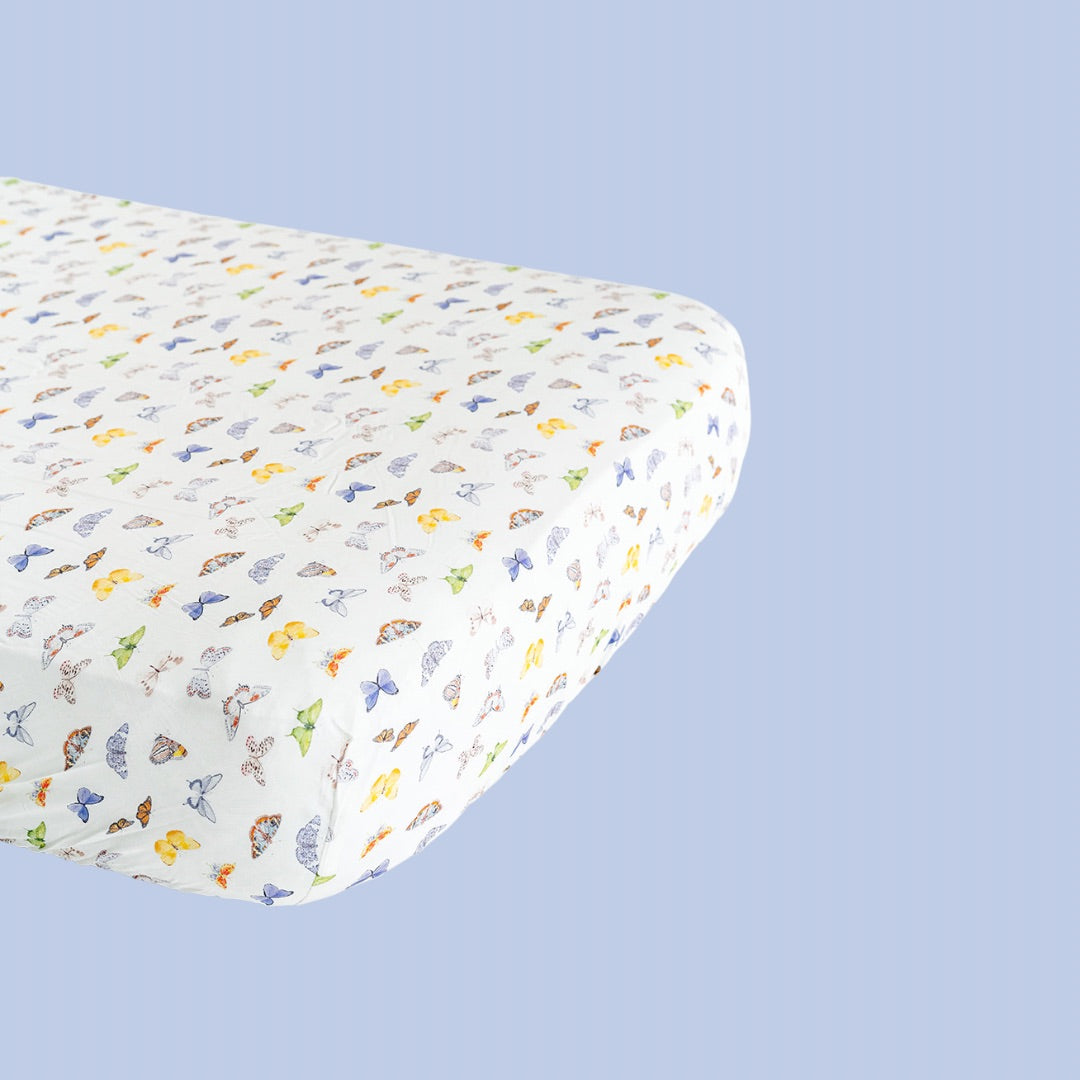 The Butterfly Crib Sheet