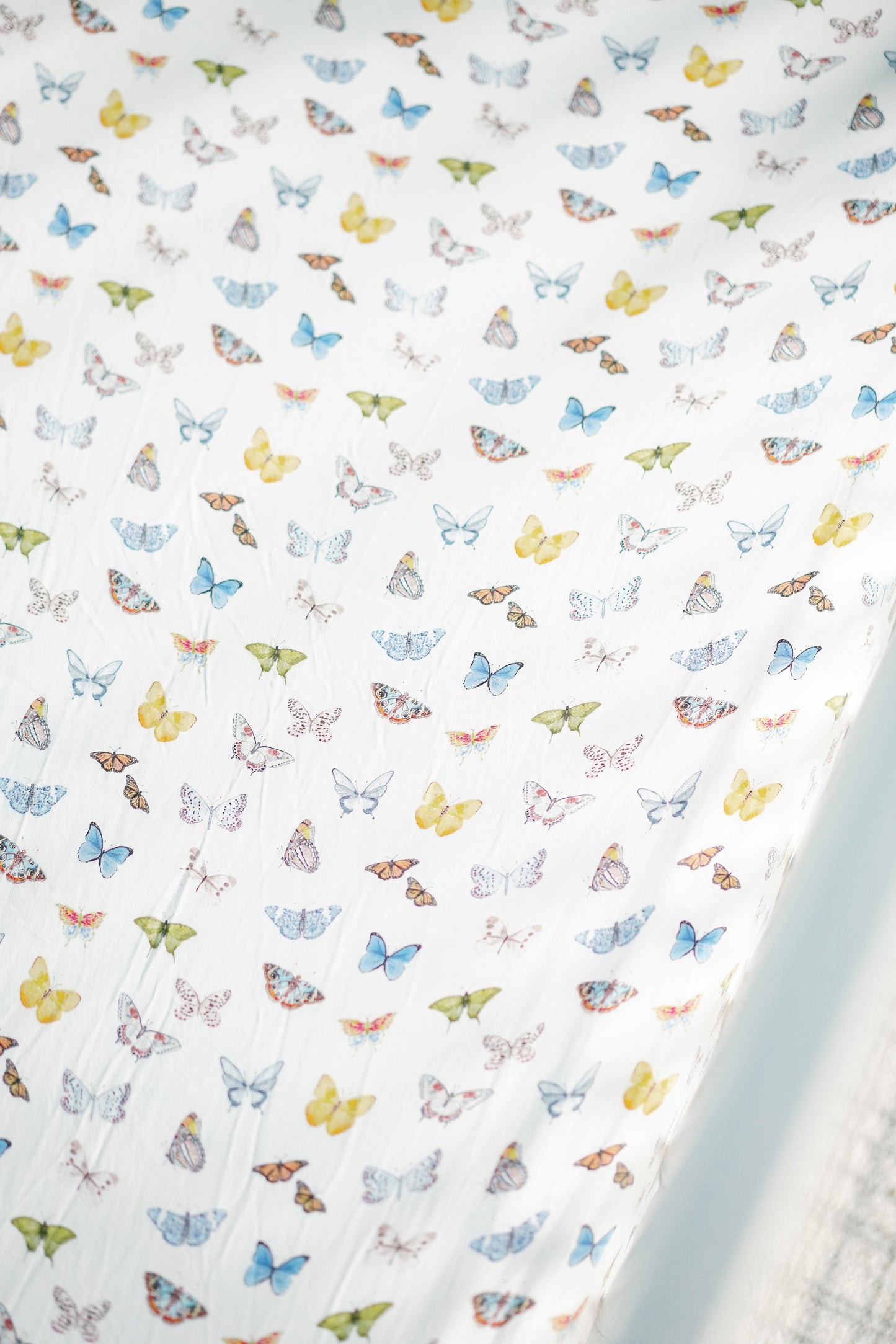 The Butterfly Crib Sheet
