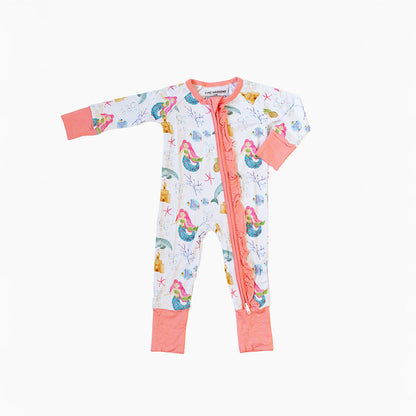 The Mermaid Bamboo Convertible Zipper Pajama