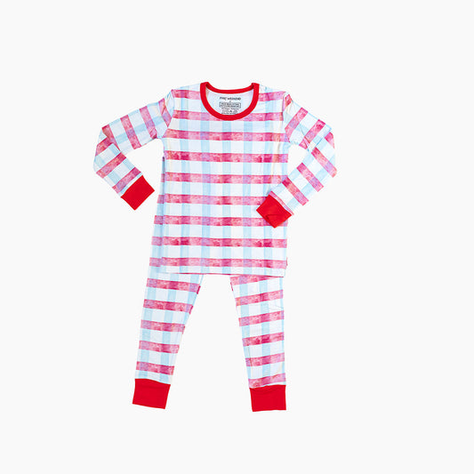 Summer Classic Bamboo Two-Piece Pajama Set