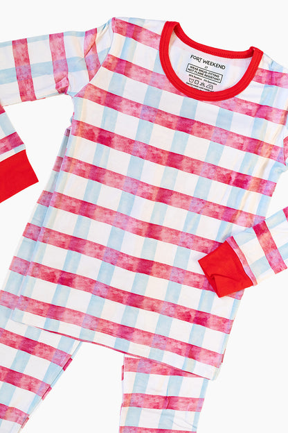 Summer Classic Bamboo Two-Piece Pajama Set