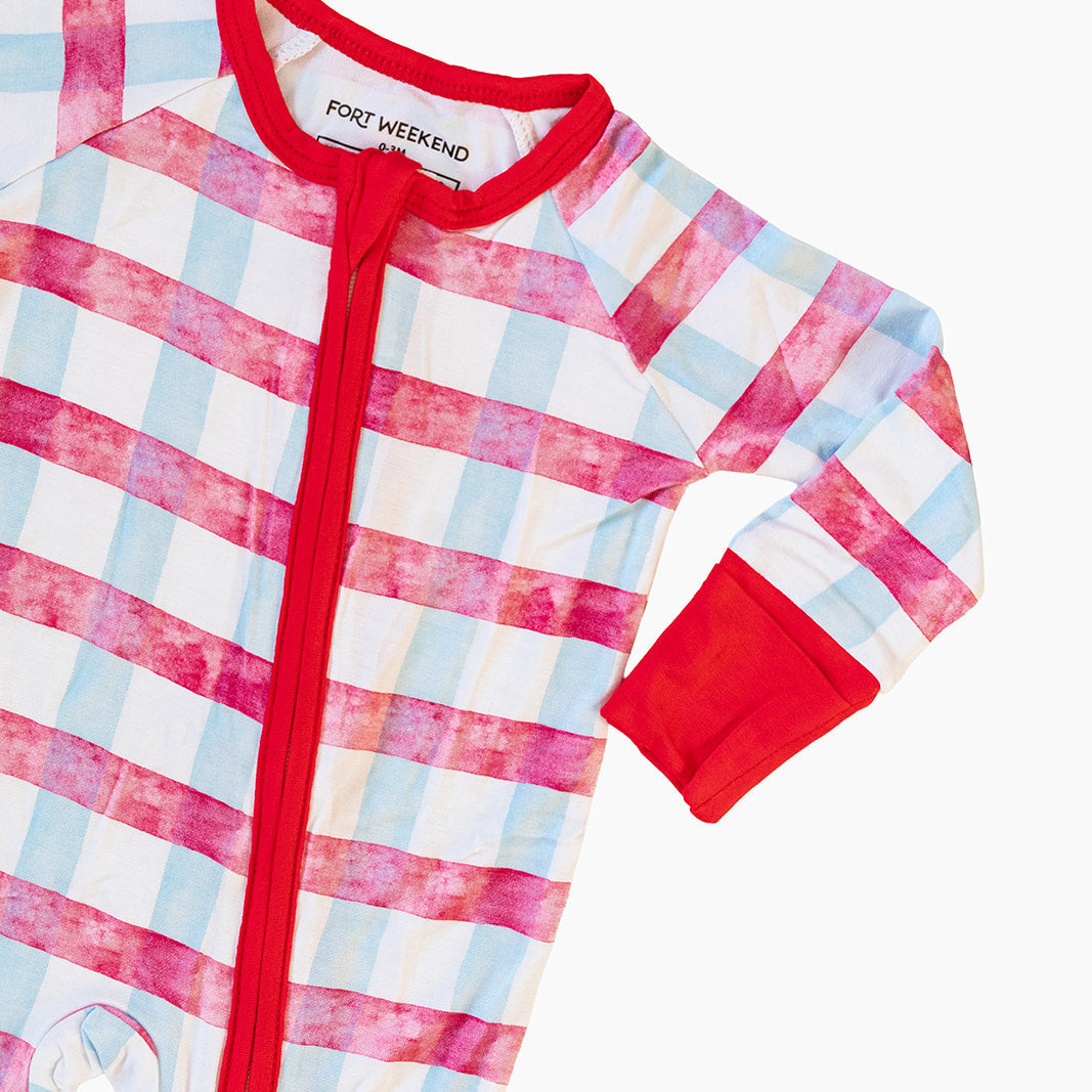 Summer Classic Bamboo Convertible Zipper Pajama