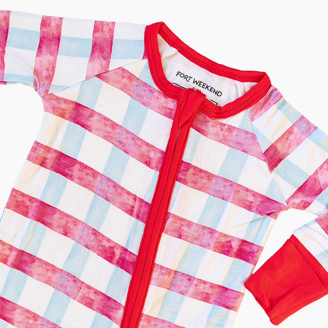 Summer Classic Bamboo Convertible Zipper Pajama