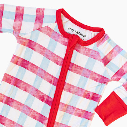 Summer Classic Bamboo Convertible Zipper Pajama