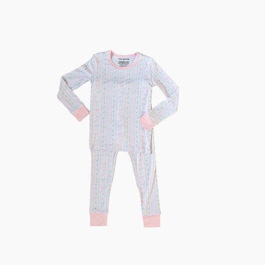 The Bow Garden Two Piece Pajama Set