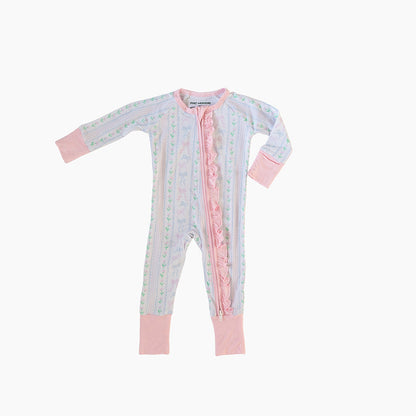 The Bow Garden Bamboo Convertible Zipper Pajama