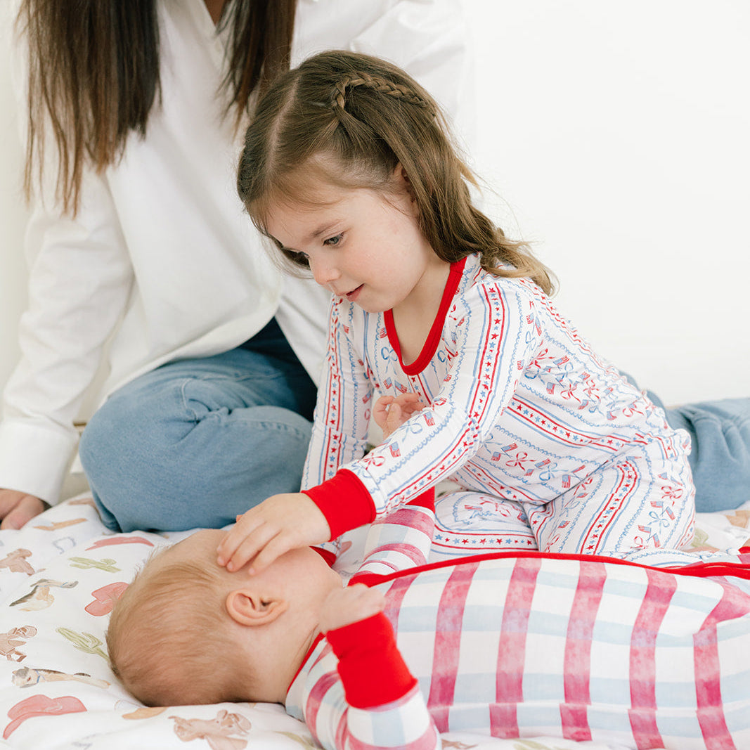 The Americana Bamboo Two-Piece Pajama Set