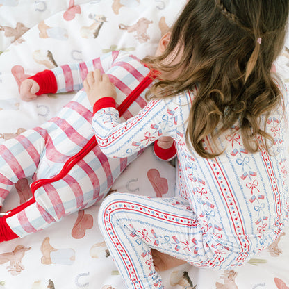The Americana Bamboo Two-Piece Pajama Set