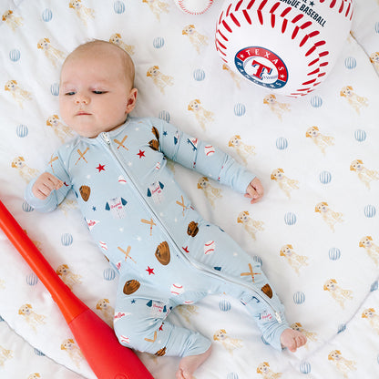 The Home Run Bamboo Convertible Zipper Pajama