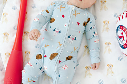 The Home Run Bamboo Convertible Zipper Pajama