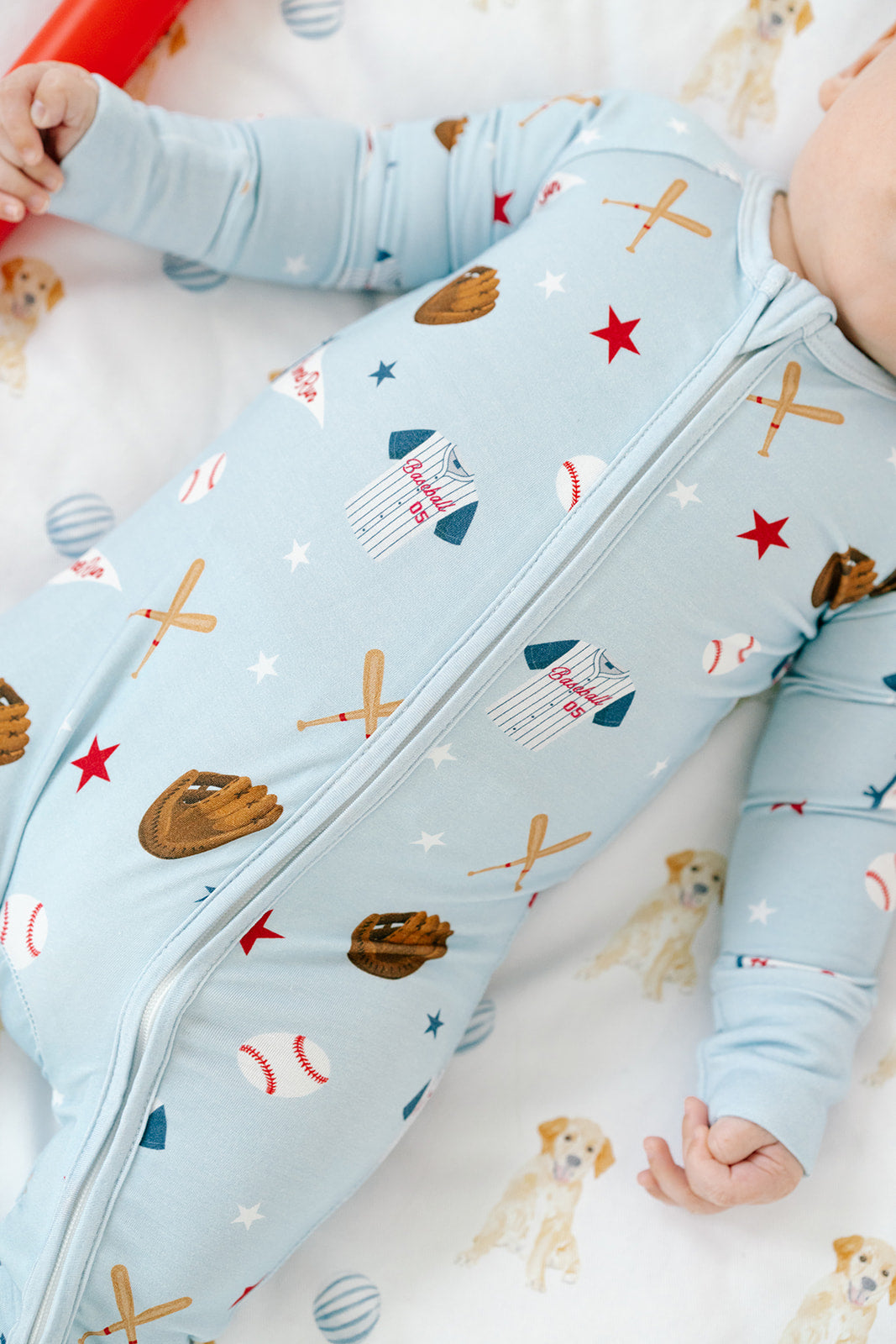 The Home Run Bamboo Convertible Zipper Pajama