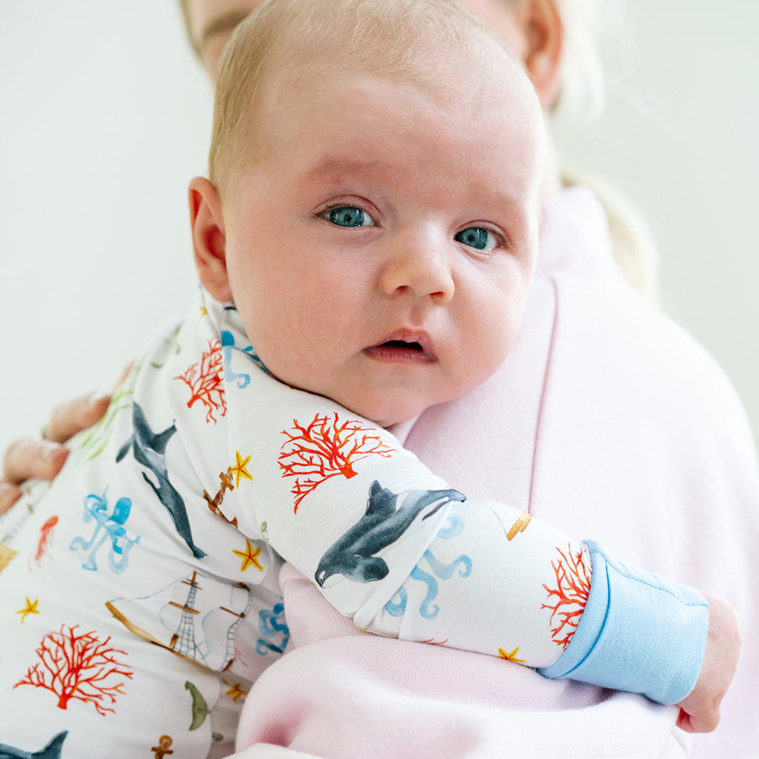 The Sailor Bamboo Convertible Zipper Pajama