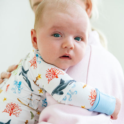 The Sailor Bamboo Convertible Zipper Pajama