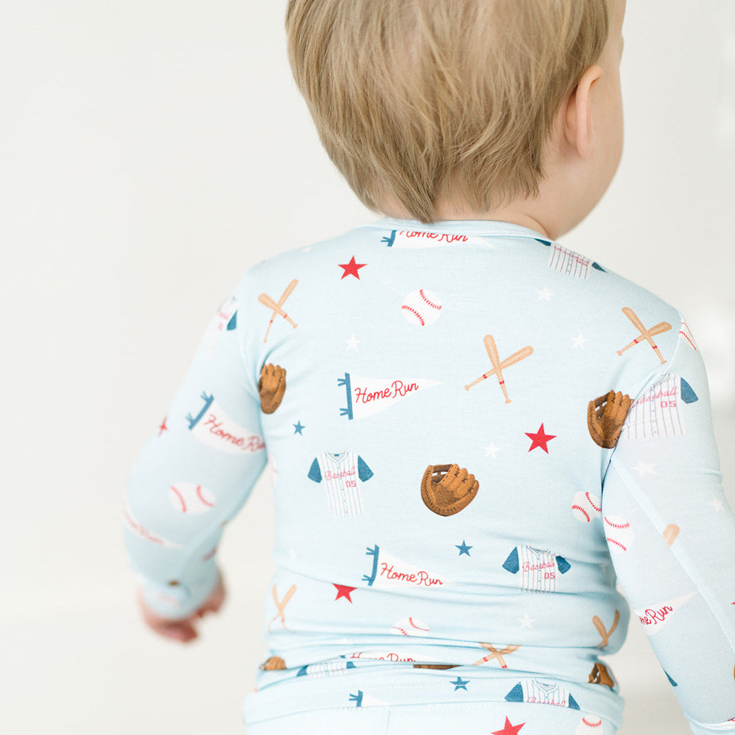The Home Run Bamboo Two-Piece Pajama Set