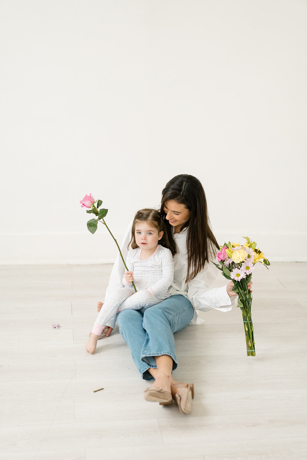 The Bow Garden Two Piece Pajama Set