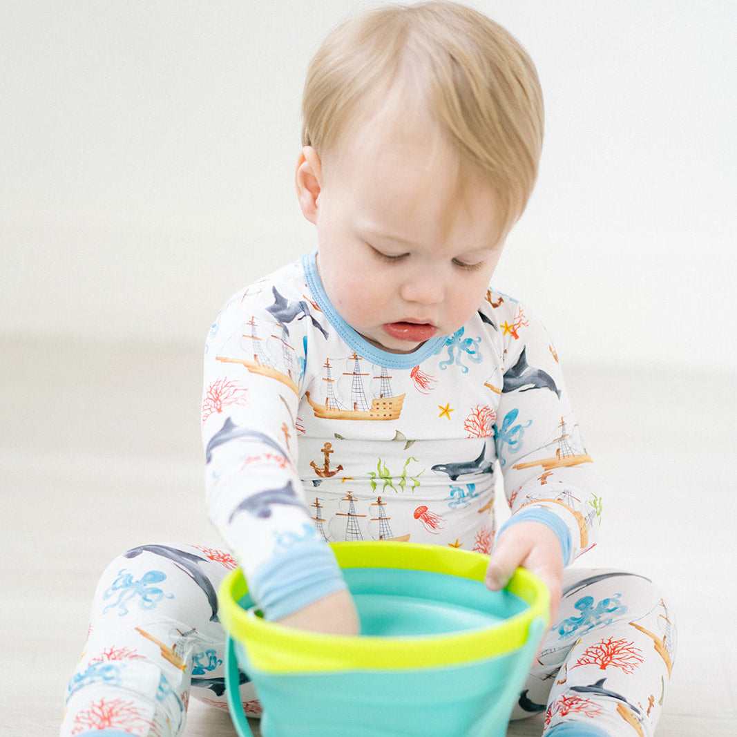 The Sailor Bamboo Two-Piece Pajama Set