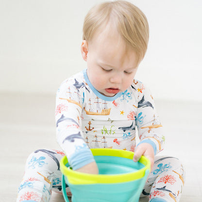 The Sailor Bamboo Two-Piece Pajama Set