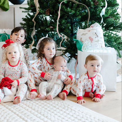 The Christmas Pup Zipper Onesie