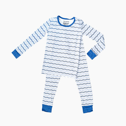 The Blue Wave Pajama Set
