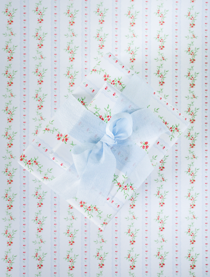 Holiday Floral Wrapping Paper