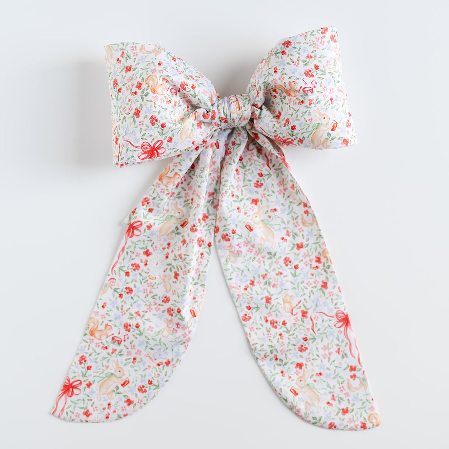 Woodland Christmas Bow Topper