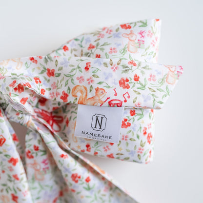 Woodland Christmas Bow Topper