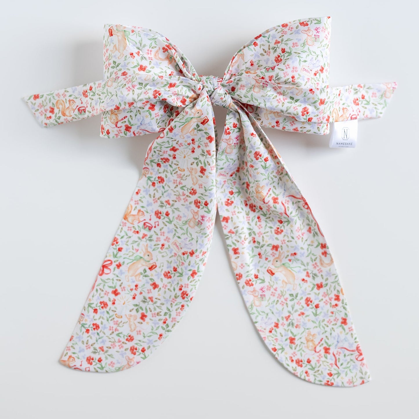 Woodland Christmas Bow Topper