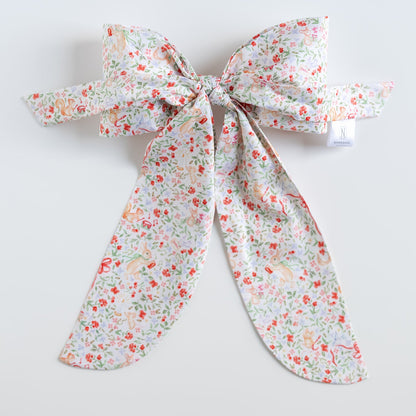 Woodland Christmas Bow Topper