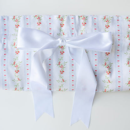 Floral Stripe Heirloom Santa Sack