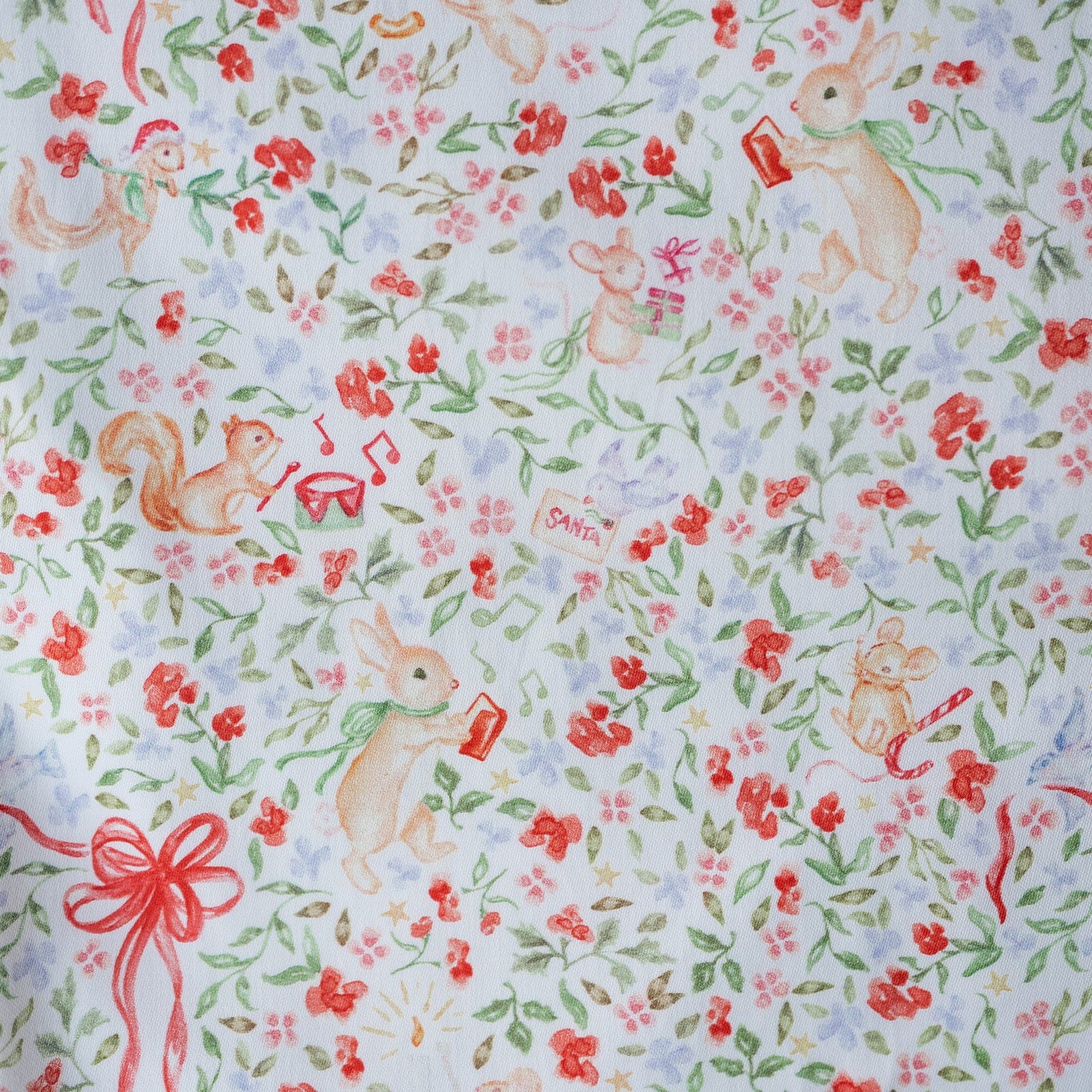 Woodland Christmas Heirloom Santa Sack