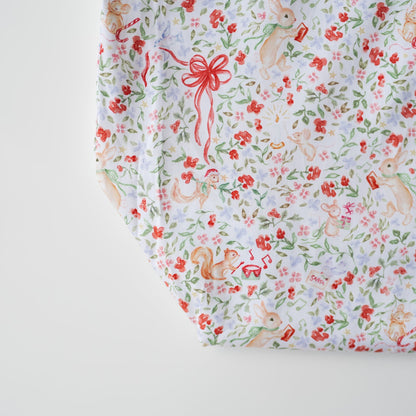 Woodland Christmas Heirloom Santa Sack