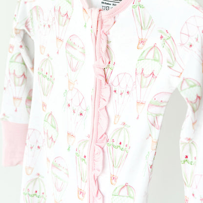 The Hot Air Balloon Zipper Onesie